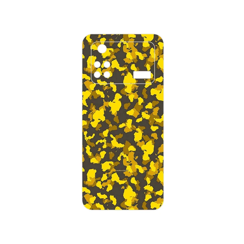 برچسب پوششی ماهوت مدل Yellow Infantry Army مناسب برای گوشی موبایل شیائومی Poco M4 Pro 4G