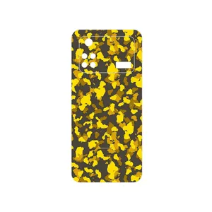 MAHOOT Yellow Infantry Army Cover Sticker for Xiaomi Poco M4 Pro 4G