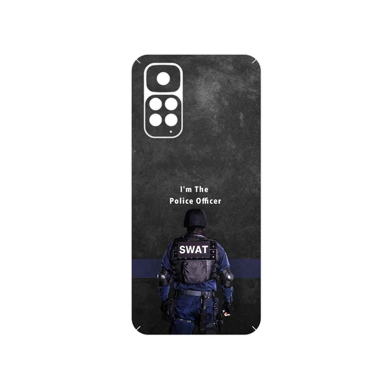 برچسب پوششی ماهوت مدل Police Officer مناسب برای گوشی موبایل شیائومی Redmi Note 11S