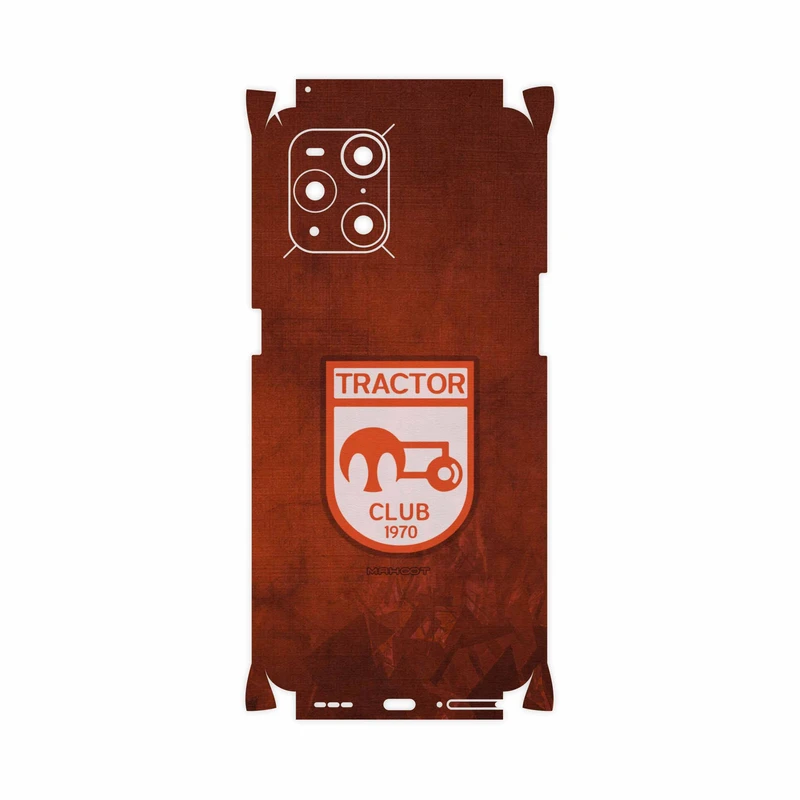 برچسب پوششی ماهوت مدل Tractor-FullSkin مناسب برای گوشی موبایل اپو Find X3 Pro