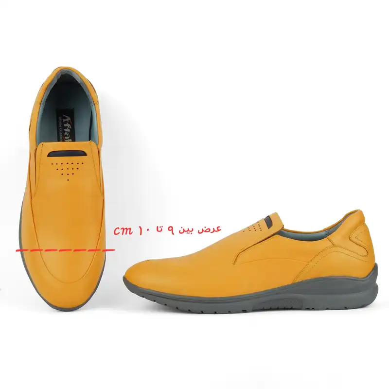 کفش روزمره زنانه پاتن چرم آفتاب مدل D77