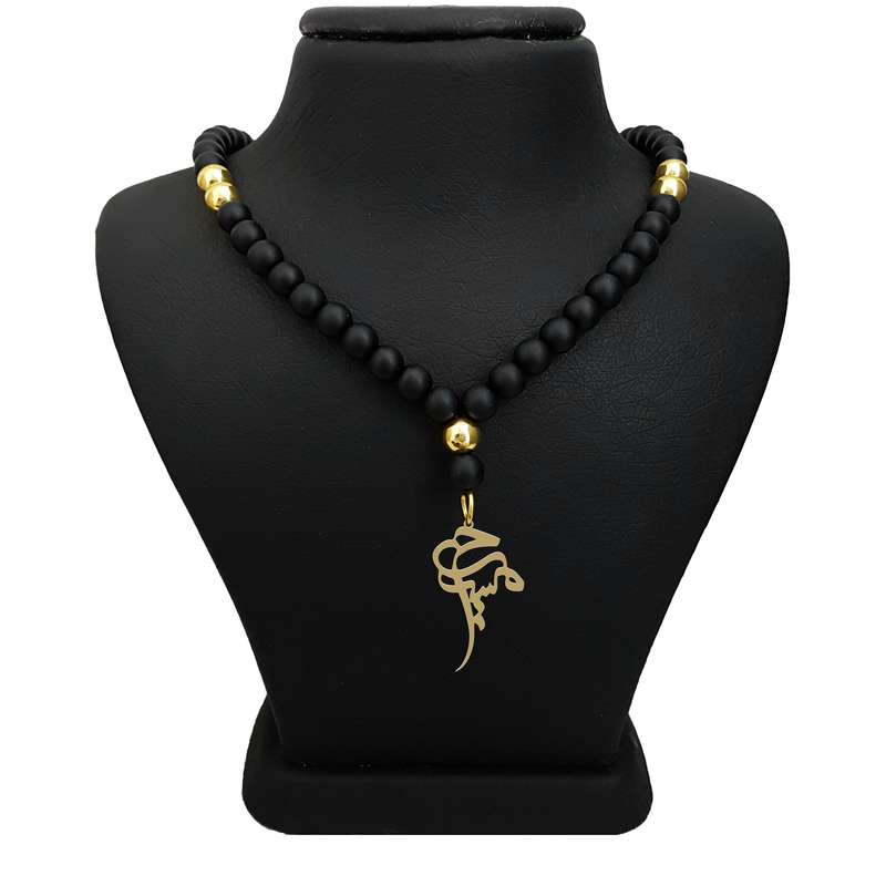 گردنبند نقره مردانه ترمه ۱ مدل مسیح کد ma 2185