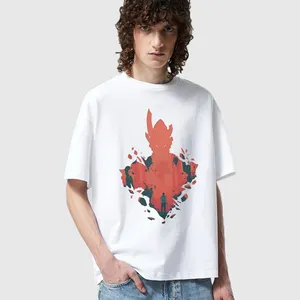 تی شرت آستین کوتاه مردانه مدل انیمه ای طرح سولو لولینگ anm529