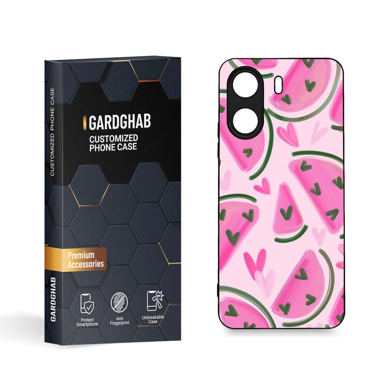 کاور گارد قاب مدل دورژله ای فانتزی مناسب برای گوشی موبایل شیائومی  Poco C65 / Redmi 13c