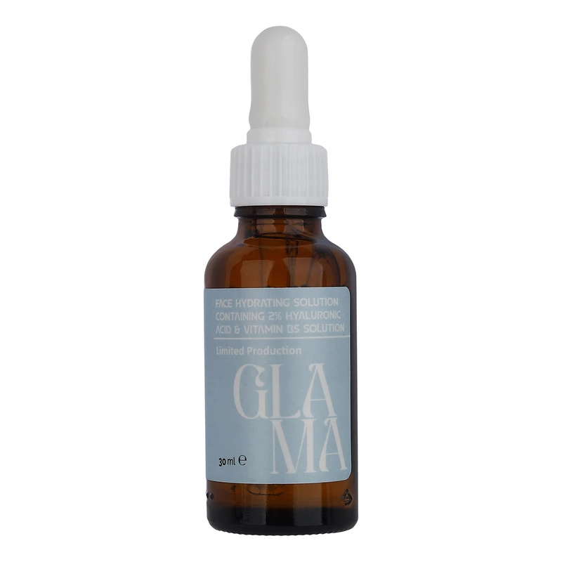 سرم آبرسان پوست گلاما مدل هیالورونیک اسید مناسب برای انواع پوست حجم 30 میلی لیتر