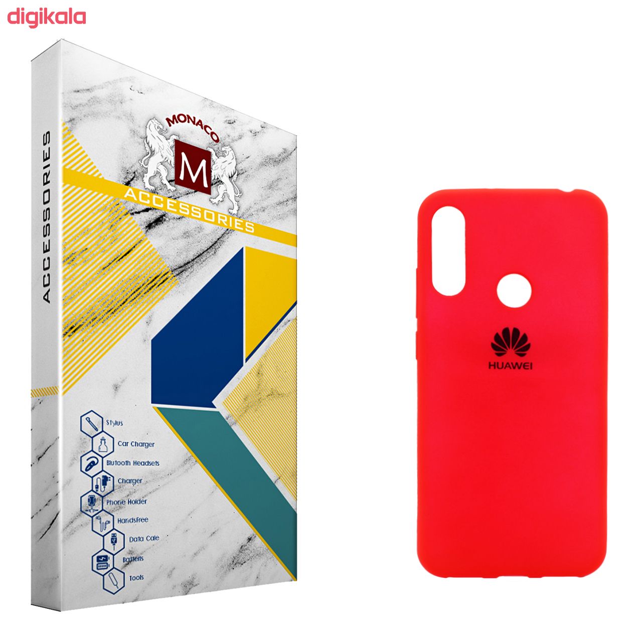 کاور موناکو مدل Si079 مناسب برای گوشی موبایل هوآوی Y6 Prime 2019 / Y6 2019 به همراه محافظ صفحه نمایش
