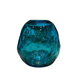 گلدان شیشه ای مدل دفرمه