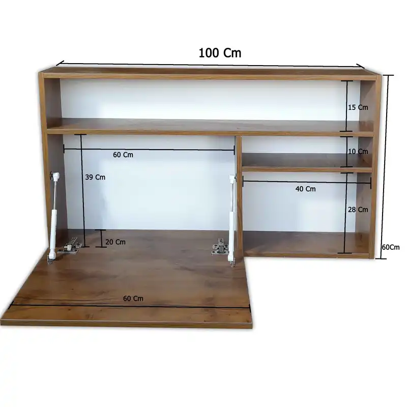 میز تحریر مدل دیواری تاشو 100 Owens DE