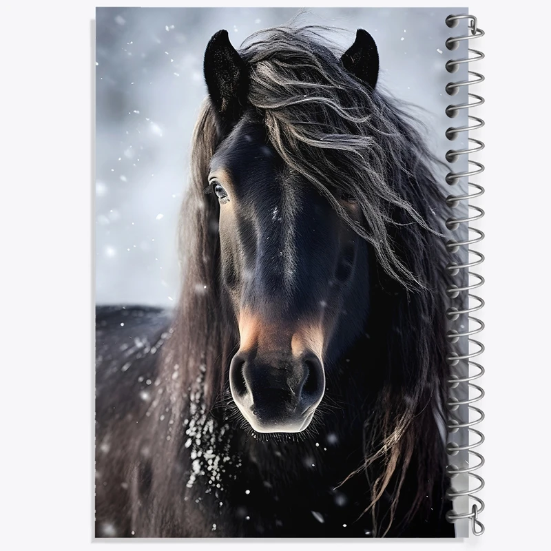 دفتر مشق 100 برگ خندالو طرح اسب کد F1775