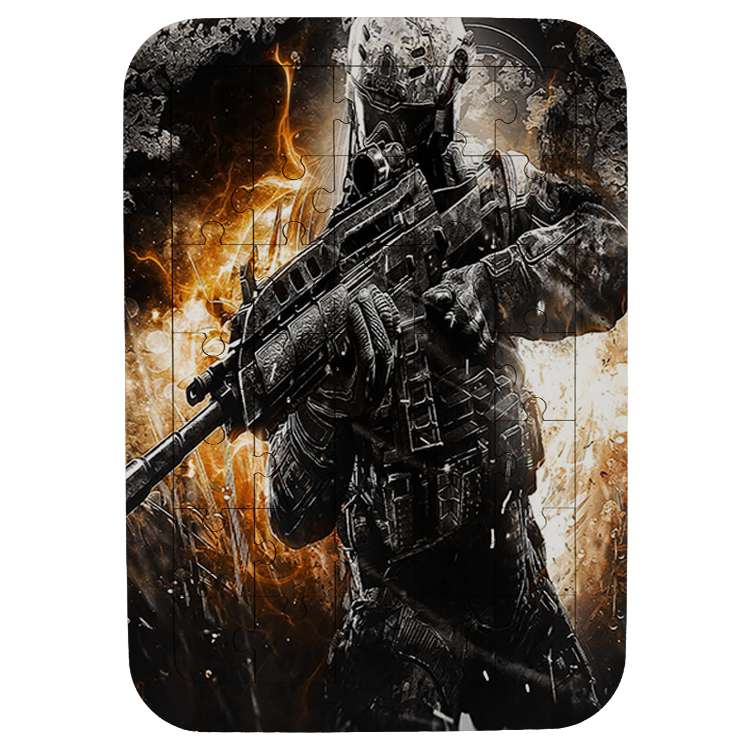 پازل 35 تکه مدل بازی کال آف دیوتی کد 80