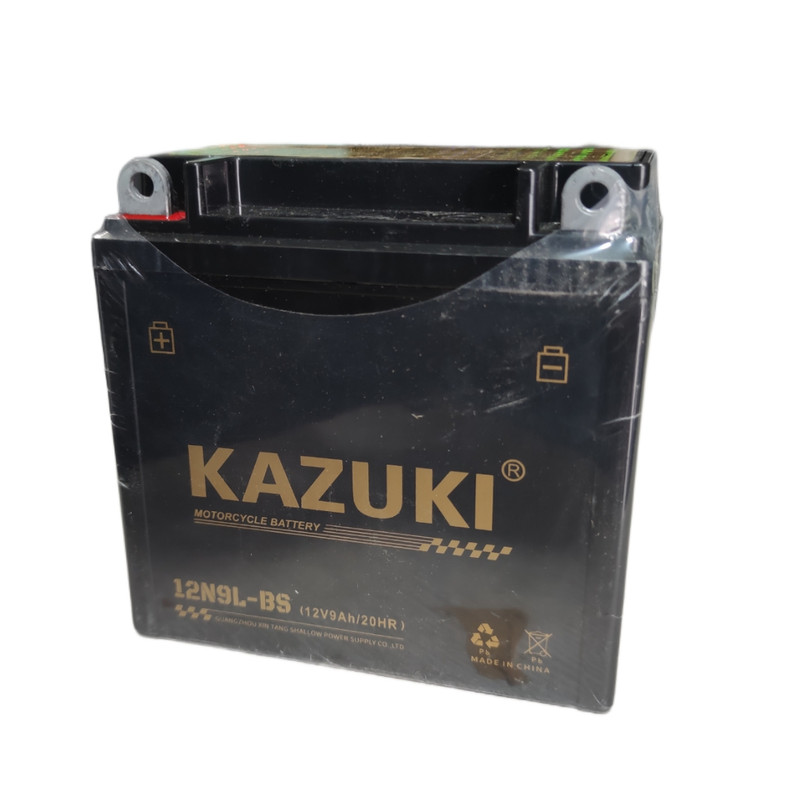 باتری موتورسیکلت کازوکی مدل 12 ولت 9 آمپر 12v9a