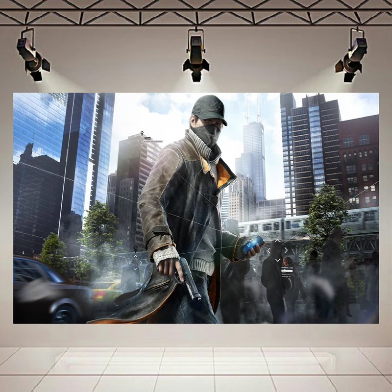 پوستر طرح گیم مدل Watch Dogs 2 کد AR13770