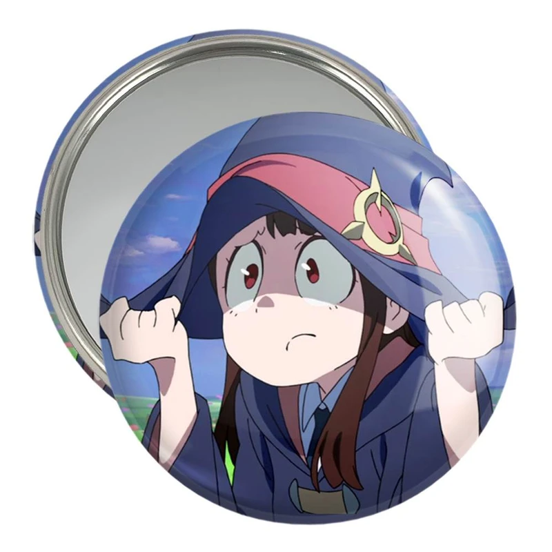 آینه جیبی خندالو مدل اکو انیمه Little Witch Academia  کد 22932