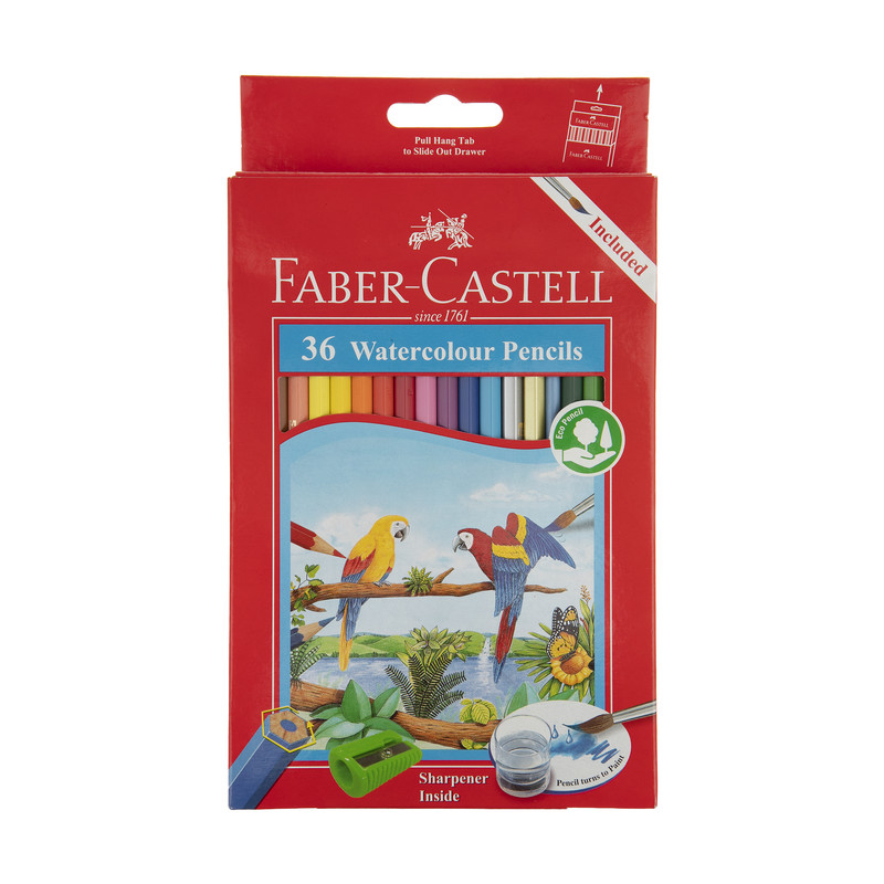 مداد آبرنگی 36 رنگ فابر-کاستل مدل Classic