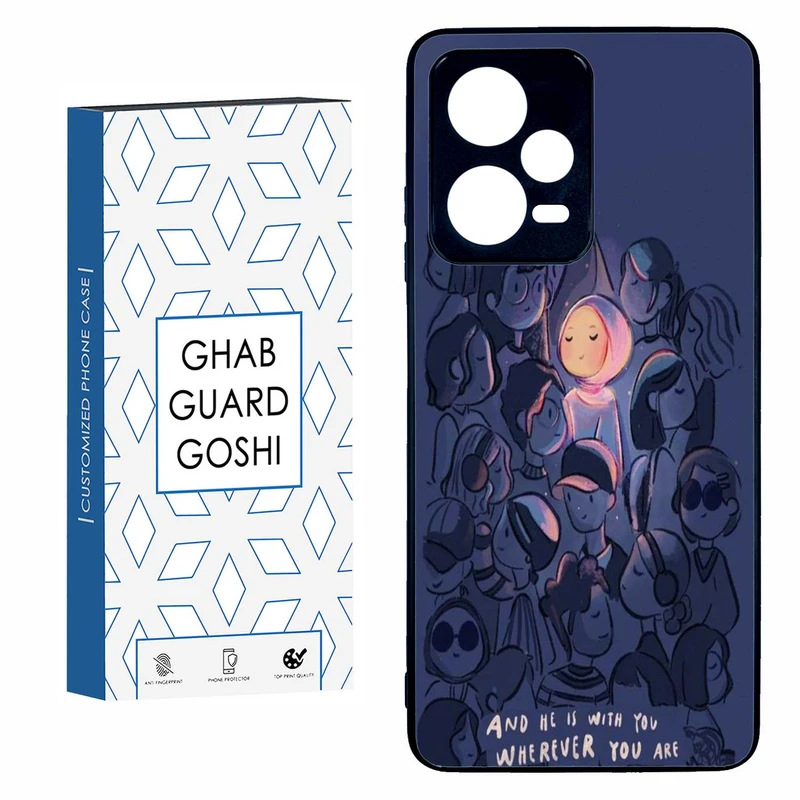 کاور قاب گارد گوشی طرح دخترانه کد TPU-116 مناسب برای گوشی موبایل شیائومی  REDMI NOTE 12 PRO 5G