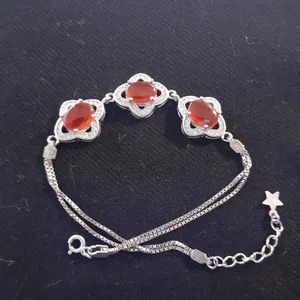 دستبند نقره زنانه کد ۶۸۵۹