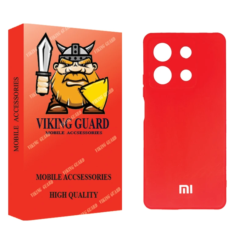 کاور وایکینگ گارد مدل قاب سیلیکونی مناسب برای گوشی موبایل شیائومی Redmi Note 13 Pro 4G