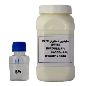 نقد و بررسی سیلیکون قالب گیری مدلRTV2-W-2025 حجم 1000 میلی لیتر به همراه هاردنر توسط خریداران