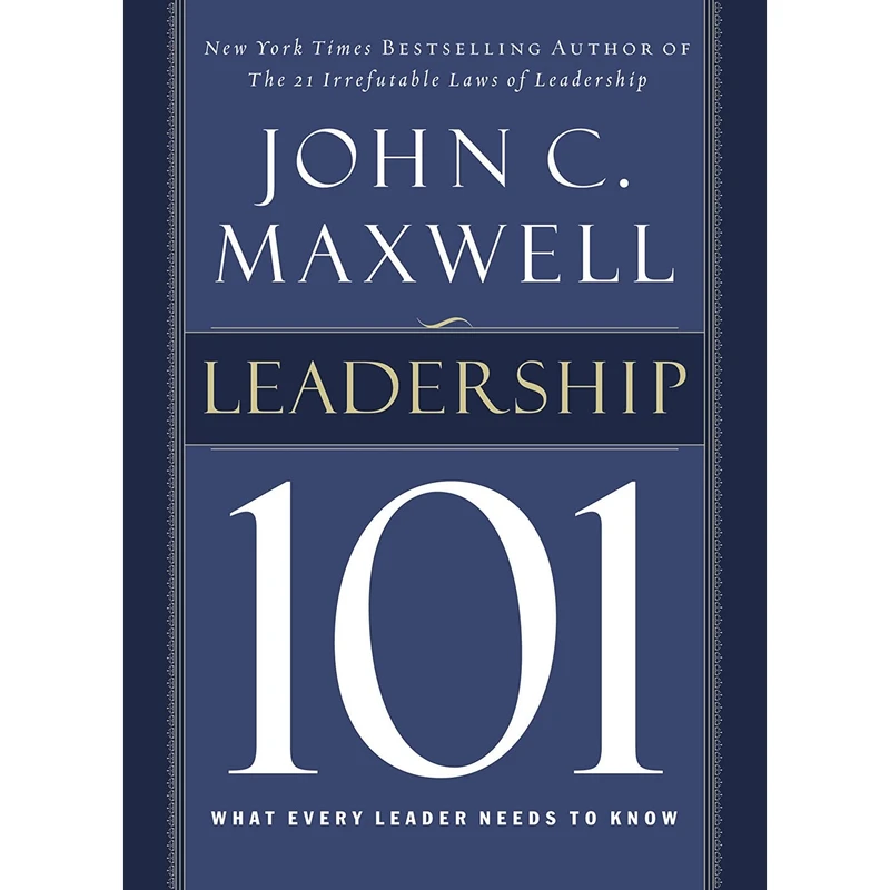 کتاب Leadership 101 اثر John C. Maxwell انتشارات HarperCollins Leadership
