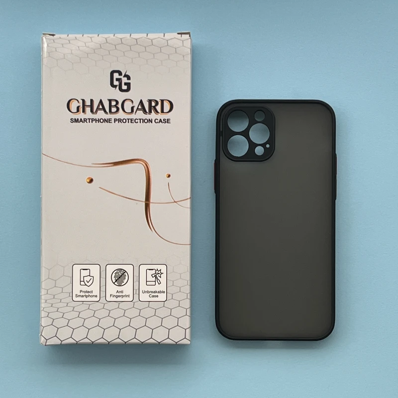  کاور قاب گارد مدل دور ژله ای ساده مناسب برای گوشی موبایل اپل IPhone 12 pro