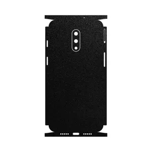 MAHOOT Black-Suede-FullSkin Cover Sticker for OnePlus 7