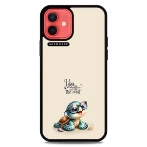 AKAM AMC-AW12-ANIMALS QOUTES-3 Cover For Apple iPhone 12