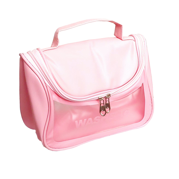 کیف لوازم آرایش زنانه واش بگ طرح چمدان ضد آب مدل BUYOT-149