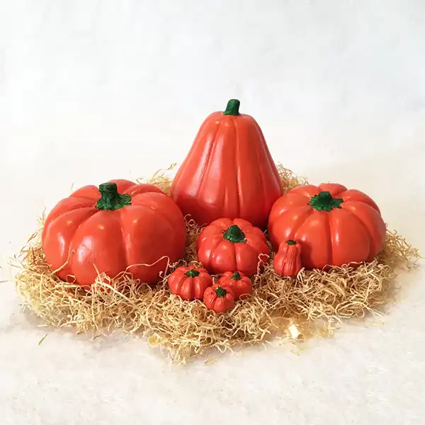 دکوری مدل کدو تنبل کد 552 مجموعه 8 عددی