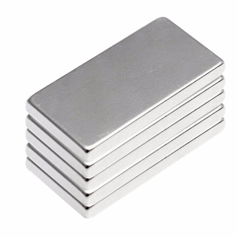 آهن ربا مدل نئودیمیوم بلوک 20x10x2mm بسته 5 عددی