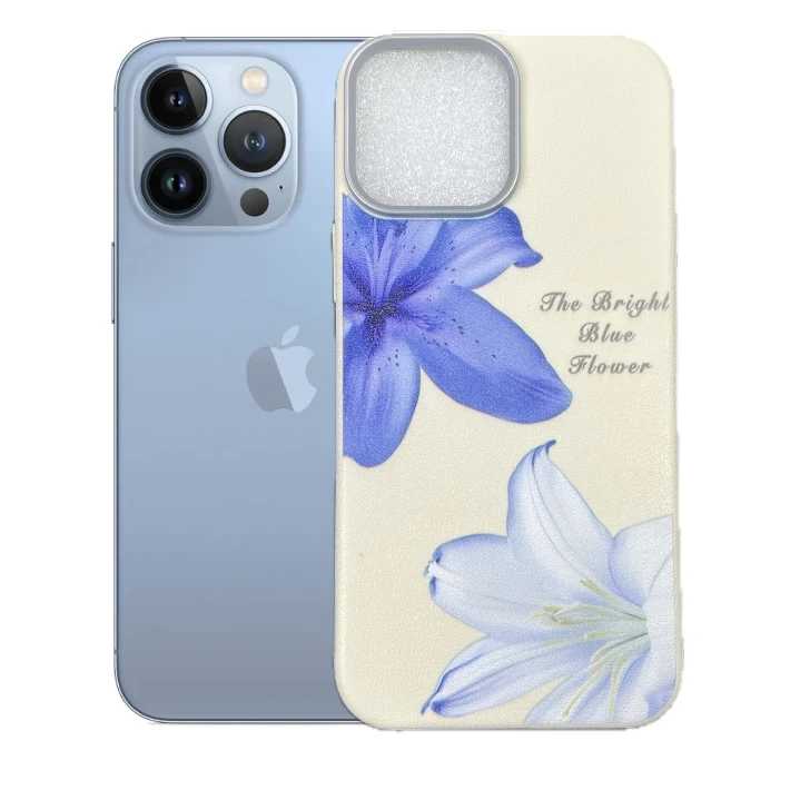 کاور طرح گل لیلیوم مناسب برای گوشی موبایل اپل iPhone 13 Pro Max