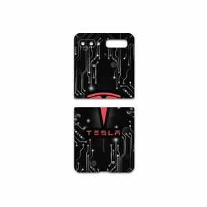 MAHOOT TESLA Cover Sticker for Samsung Galaxy Z Flip