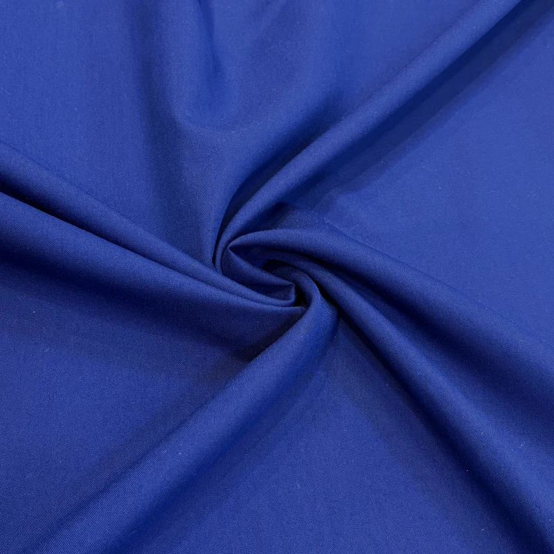 پارچه لباس عرض 1.5 متر مدل تترون رنگ آبی کاربنی