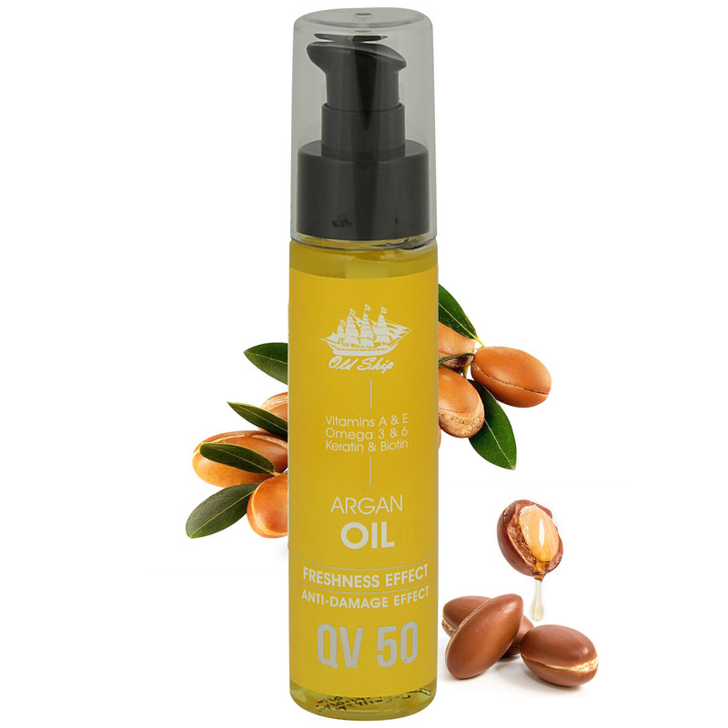 روغن مو اولدشیپ مدل آرگان حجم 75 میلی لیتر