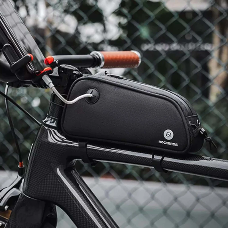 عکس شماره 12 : کیف تنه دوچرخه راک براس مدل mesh pocket کد 2044