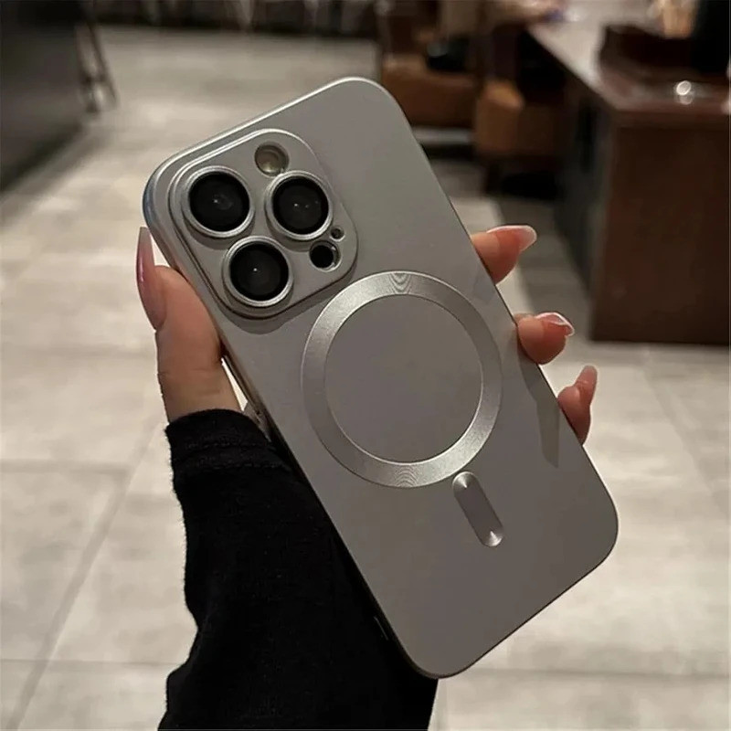 کاور همتا قاب مدل مگ سیف مناسب برای گوشی موبایل اپل iPhone 16 pro