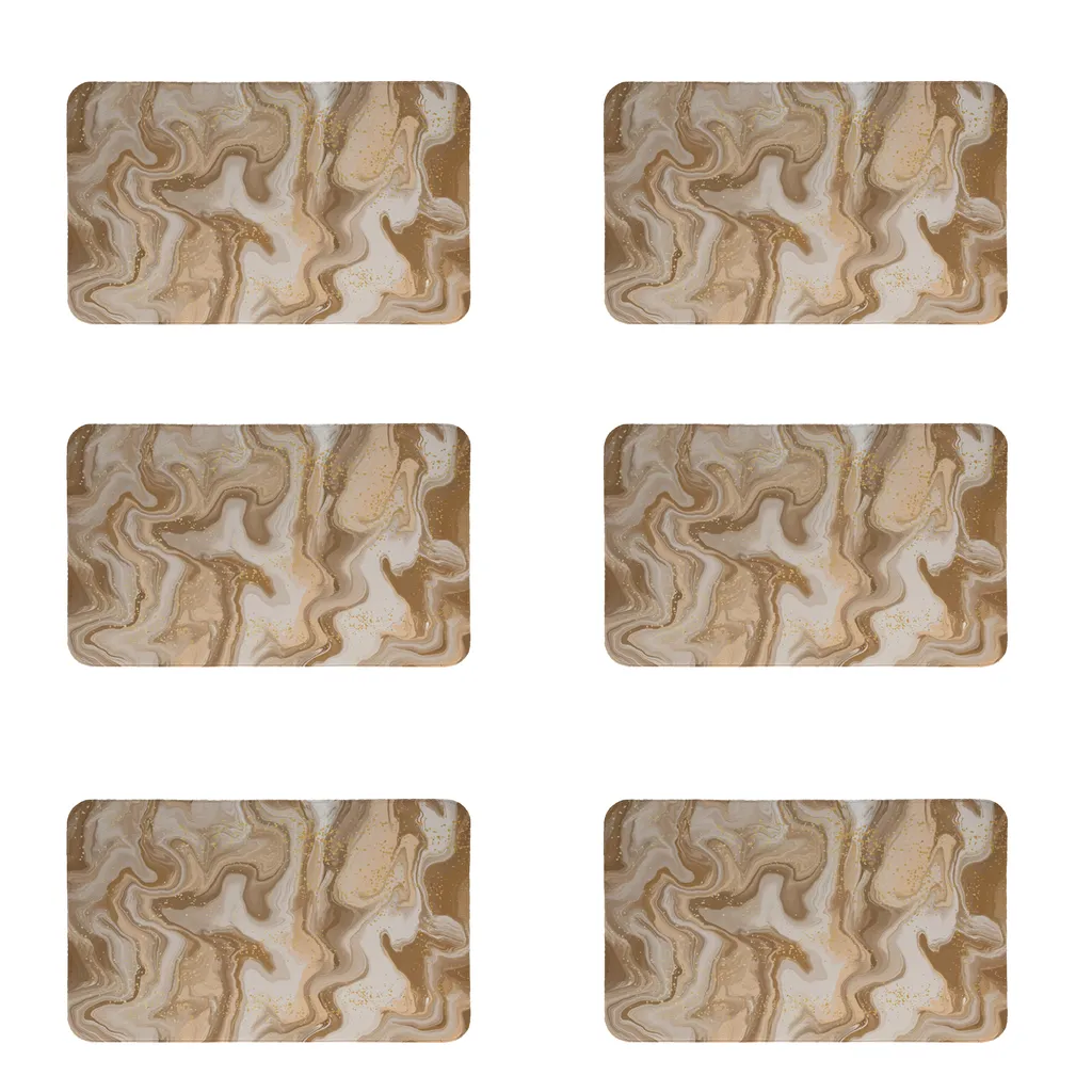 زیربشقابی طرح ابر و باد کد 8375 مجموعه 6 عددی
