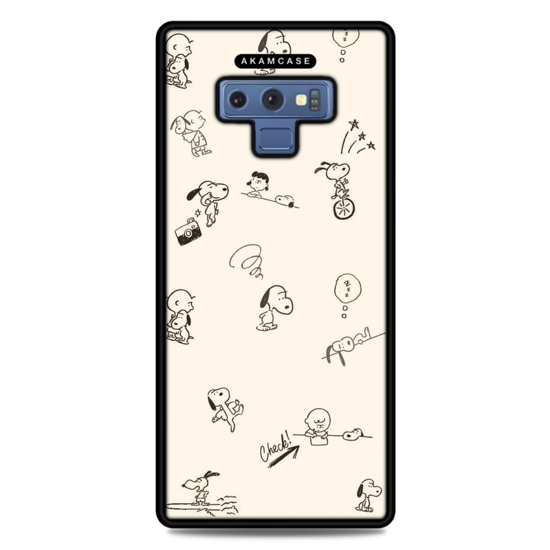 کاور آکام مدل AMC-WSGN9-SNOOPY-44 مناسب برای گوشی موبایل سامسونگ Galaxy Note 9