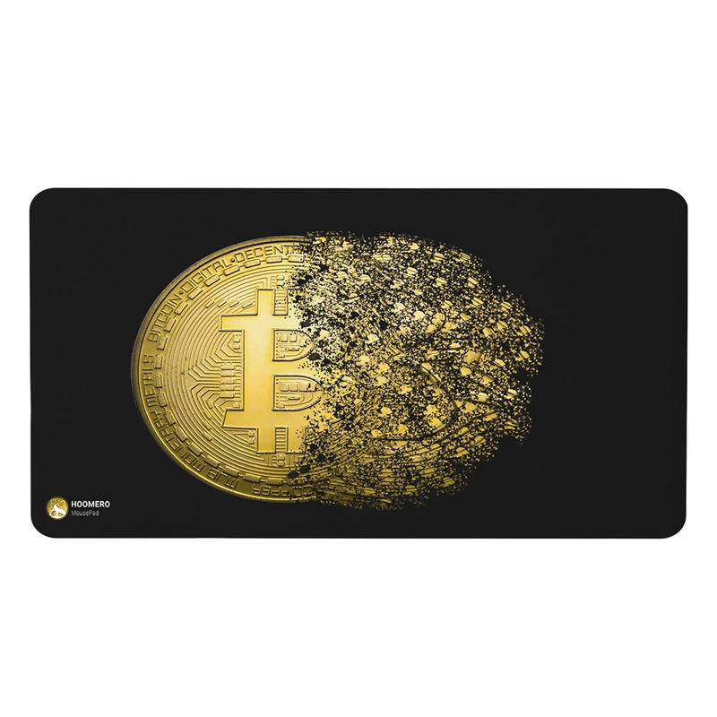 ماوس پد هومرو مدل MX1176 طرح ارز دیجیتال بیتکوین