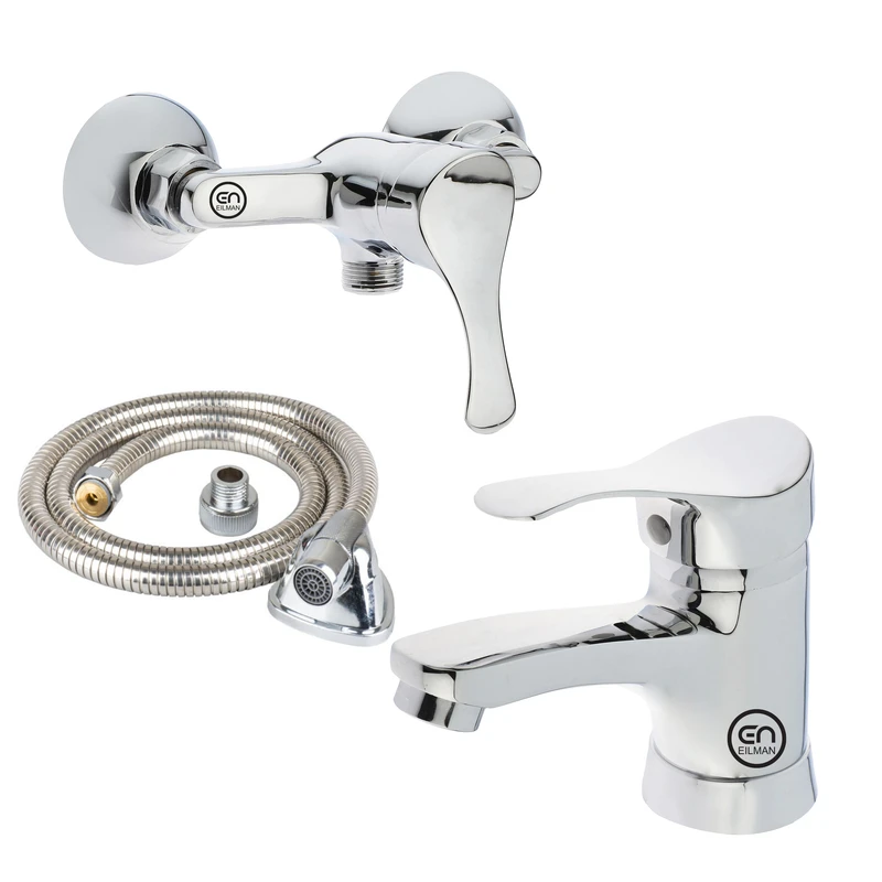 ست شیرآلات ایلمان مدل لاله مجموعه 3 عددی