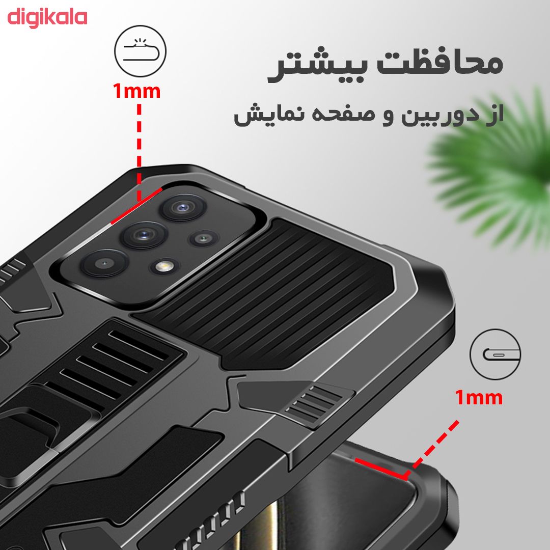 کاور لوکسار مدل kikstand-100 مناسب برای گوشی موبایل سامسونگ Galaxy A32 5G main 1 5