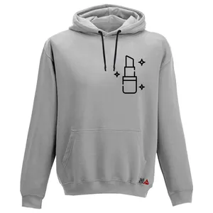 هودی زنانه مدل  رژ کد T06 رنگ طوسی