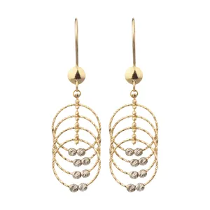 گوشواره طلا 18 عیار زنانه مایا ماهک مدل ME0914