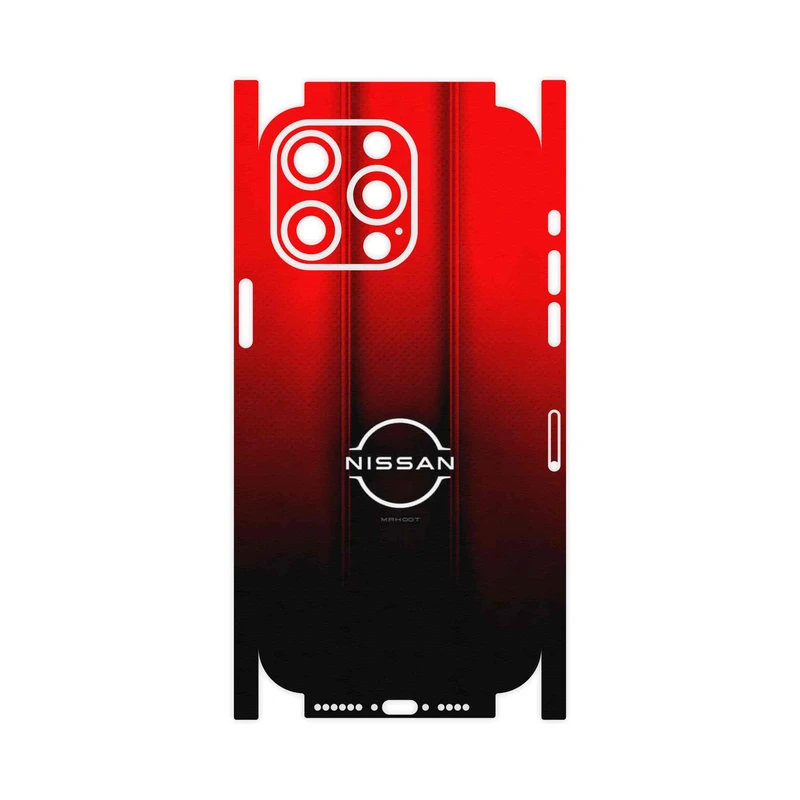 برچسب پوششی ماهوت مدل Nissan_Logo-FullSkin مناسب برای گوشی موبایل اپل iPhone 15 Pro Max