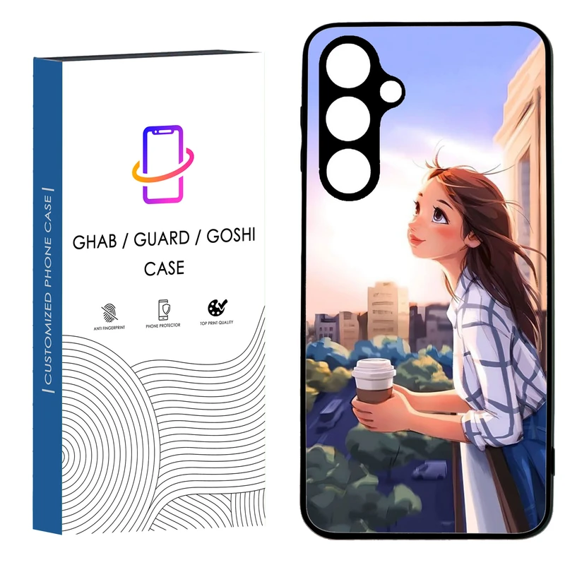 کاور قاب گارد گوشی طرح دخترانه کد 04- TPU مناسب برای گوشی موبایل سامسونگ Galaxy A34