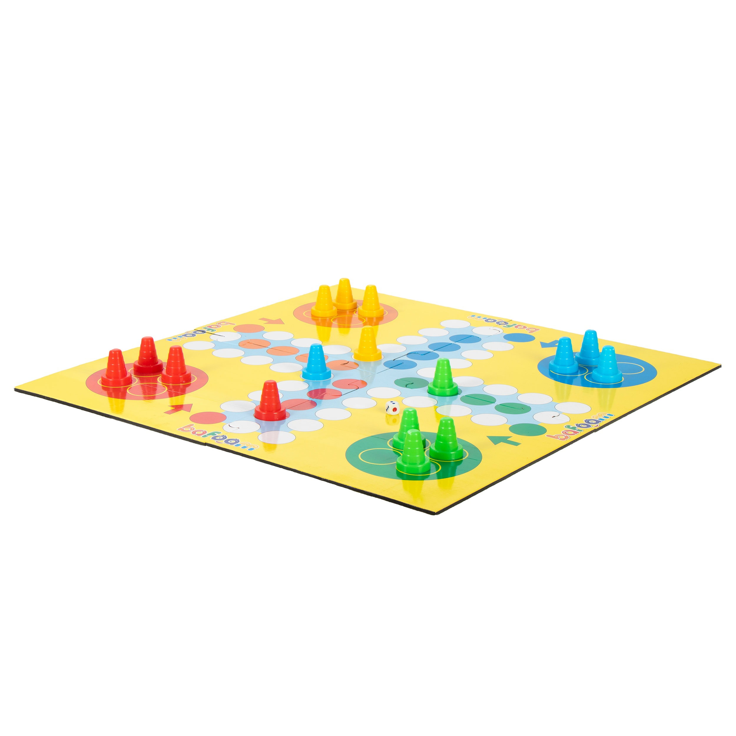 بازی فکری بافوم طرح منچ و ماروپله مدل M01