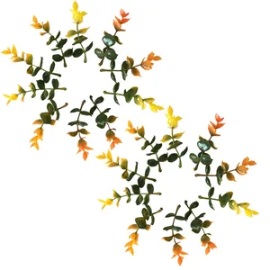 گل مصنوعی مدل برگ پاییزی کد 637 بسته 20 عددی 