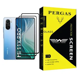 Waily Nice Pergas Glass MIX002 Screen Protector For Xiaomi Mi 11X Pro Pack Of 2