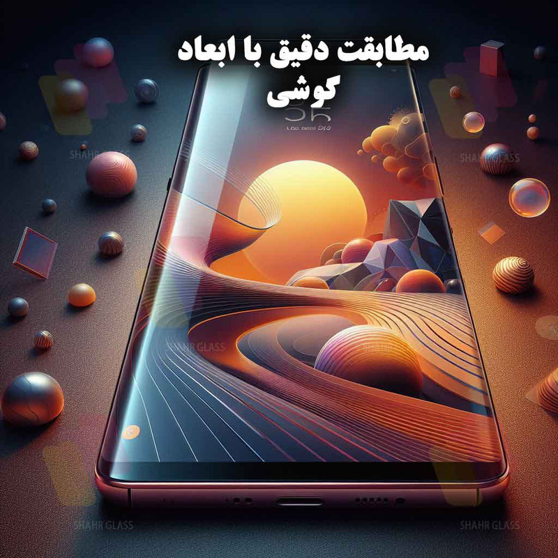 محافظ صفحه نمایش یووی شهر گلس مدل UVS30 مناسب برای گوشی موبایل شیائومی Redmi Note 14 Pro 5G / Redmi Note 14 Pro Plus 5G / Redmi Note 13 Pro Plus 5G 