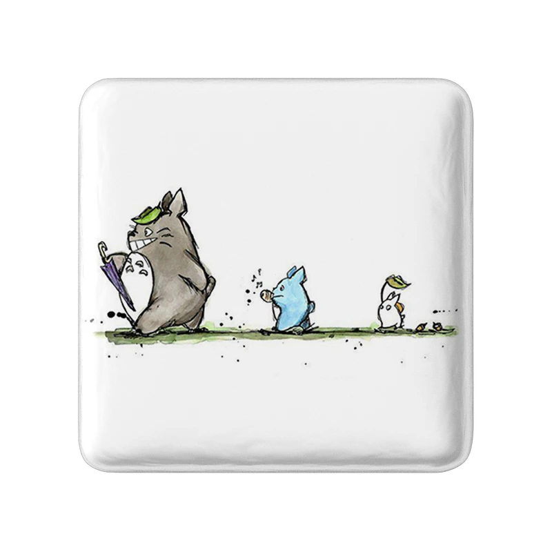 پیکسل خندالو طرح انیمه همسایه من توتورو My Neighbor Totoro مدل مربعی کد 30253