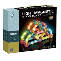ساختنی مدل Light Magnetic Sticks Blocks کد 8906